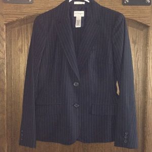 Liz Claiborne pinstripe women’s suit-Jacket/pants